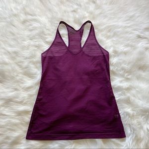 FILA Sport Racerback Tank Top Open Knit Tank